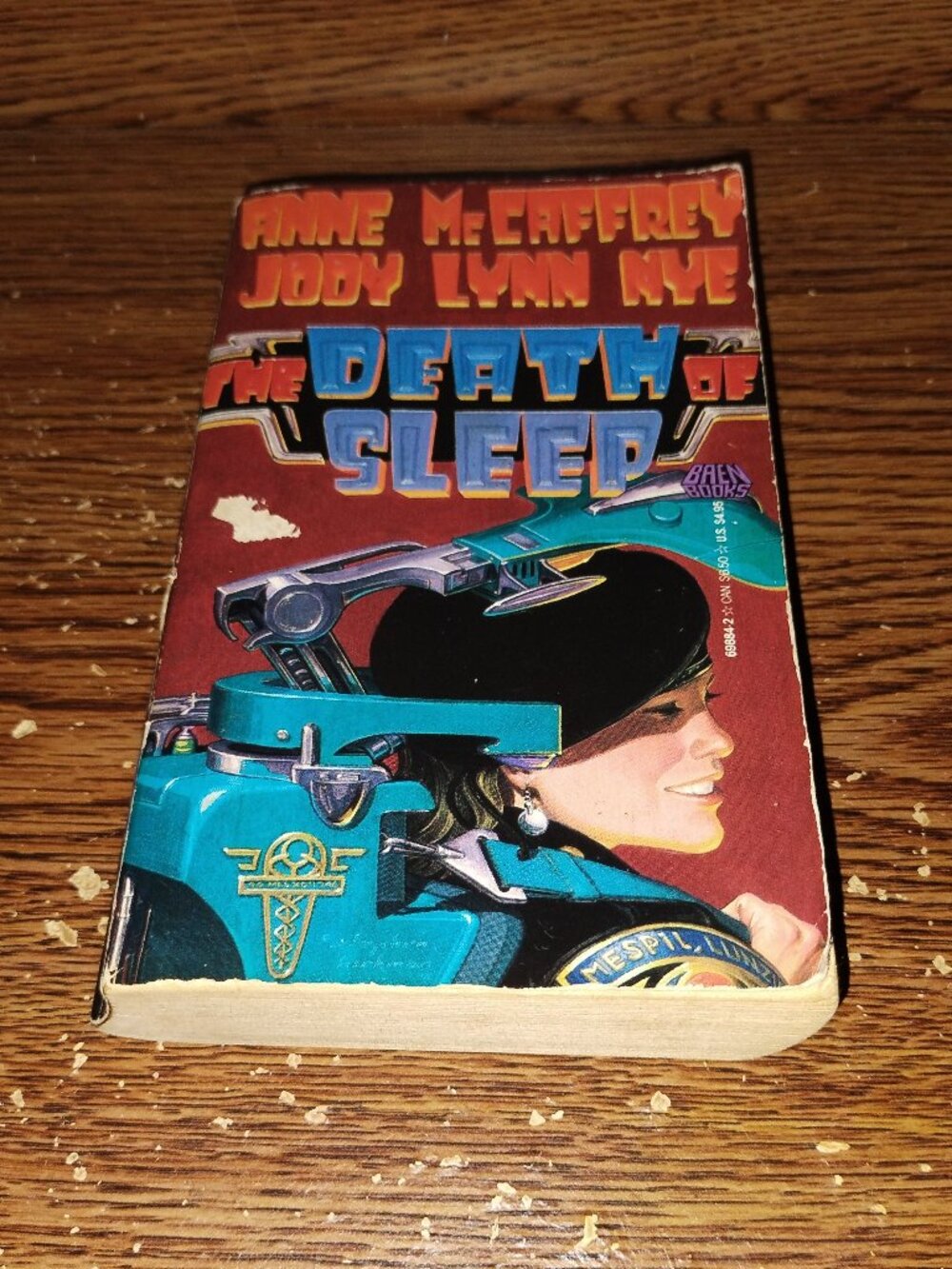 The Death Sleep (Anne McCaffrey, Baen Books, 1990) Paperback